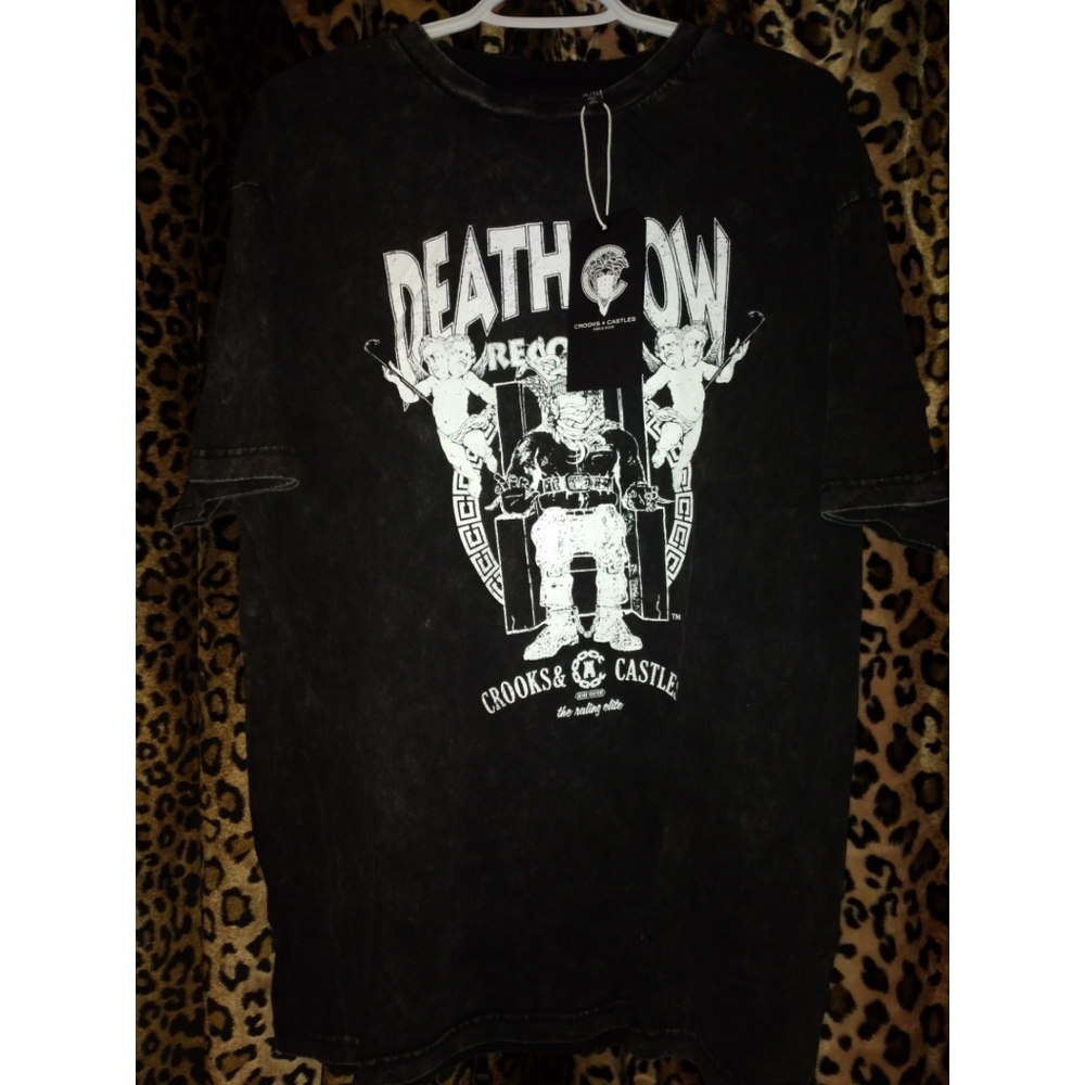 Crooks & Castles Deathrow Acid Wash Tee